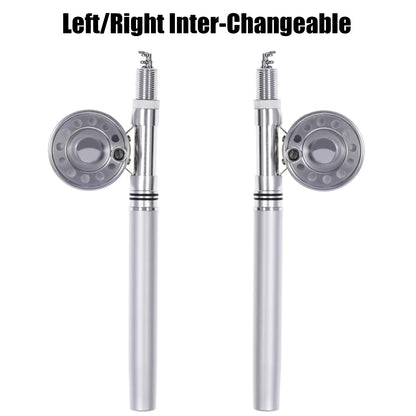 Telescopic Mini Fishing Pole And Reel Combo Set Pen Shape Folded Winter Boat Ice Fishing Rod With Aluminum Alloy Fly Reel Wheel