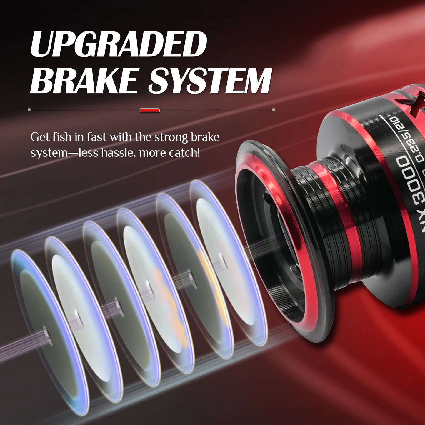 Rooblinos NX Spinning Fishing Reels For Saltwater Freshwater Metal Spool Left/Right Interchangeable Trout Carp Fishing Tackle