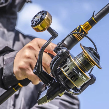 Fishing Reels Light Weight and Ultra Smooth  Spinning Reels for Saltwater and Freshwater HE500-7000