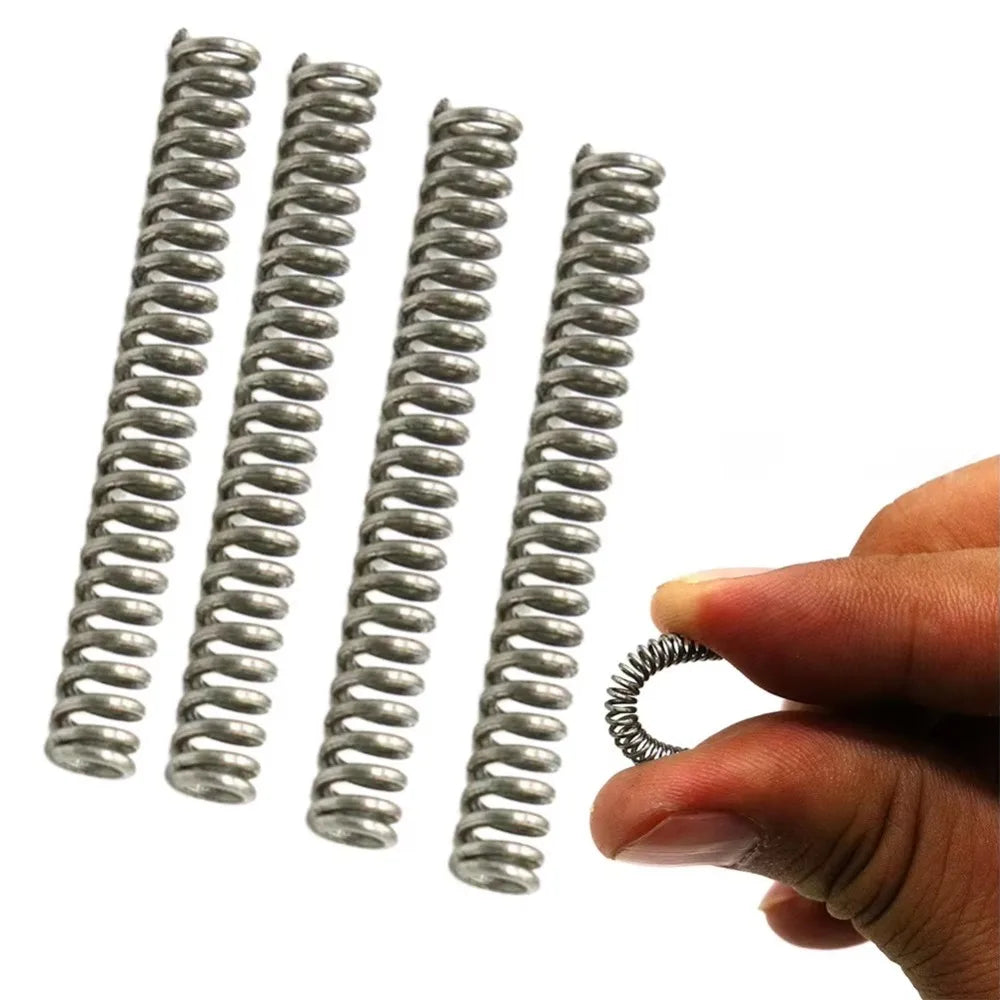 10pcs Fishing Tool Fishing Reel Spring Baitcast Reel Compression Kick Lever Spring Fishing Wheel