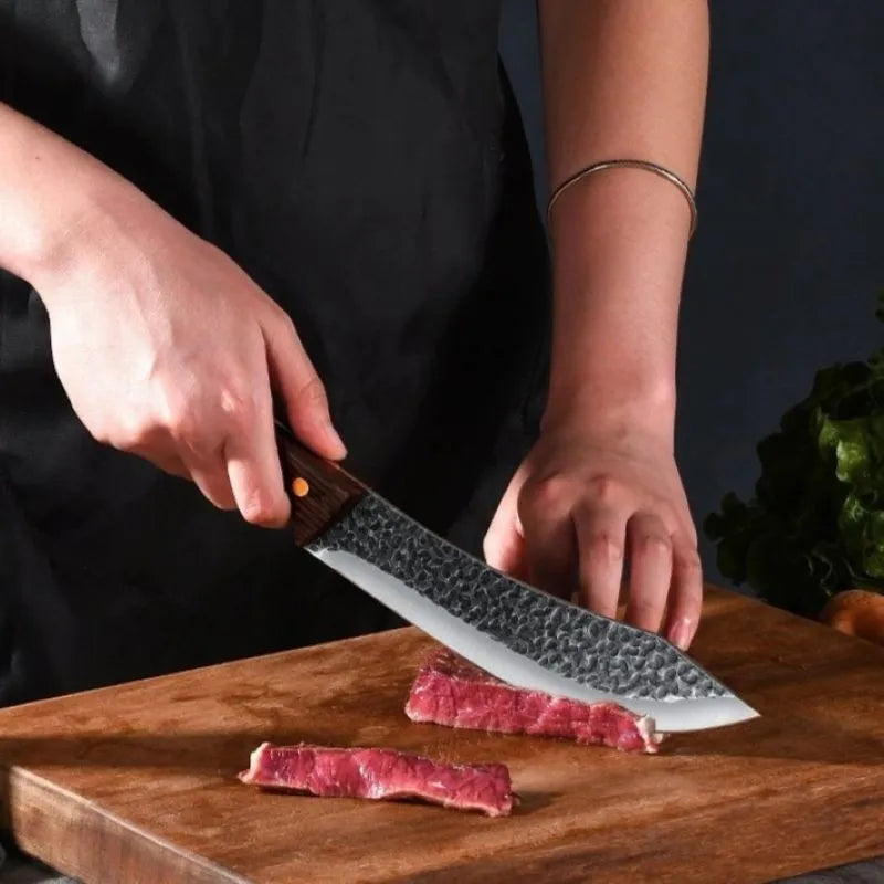 Forged Slaughter Boning Knife