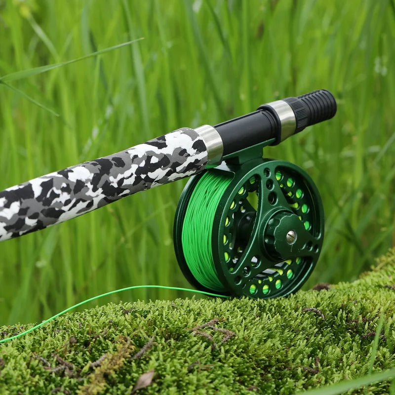 Fly Fishing Combo  Ultralight Weight Fly Fishing Reel Fishing Tackle