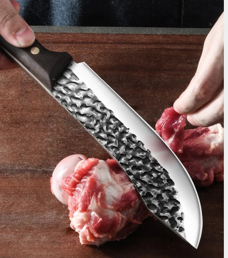 Forged Slaughter Boning Knife