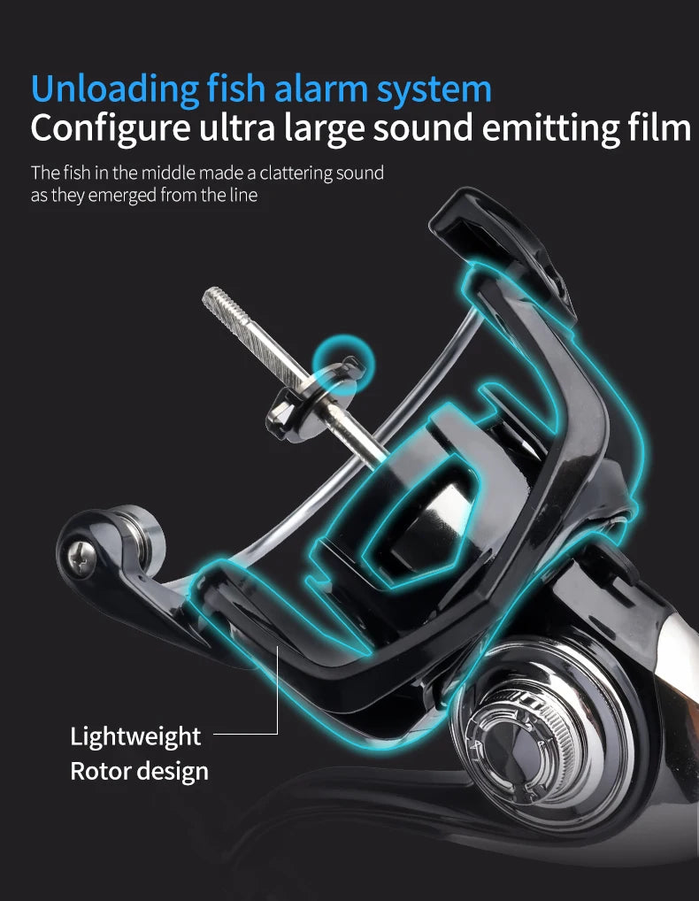 New arrival Saltwater Fishing Reel Metal Ball Knob Spinning Reels  15KG Water-Proof Reels