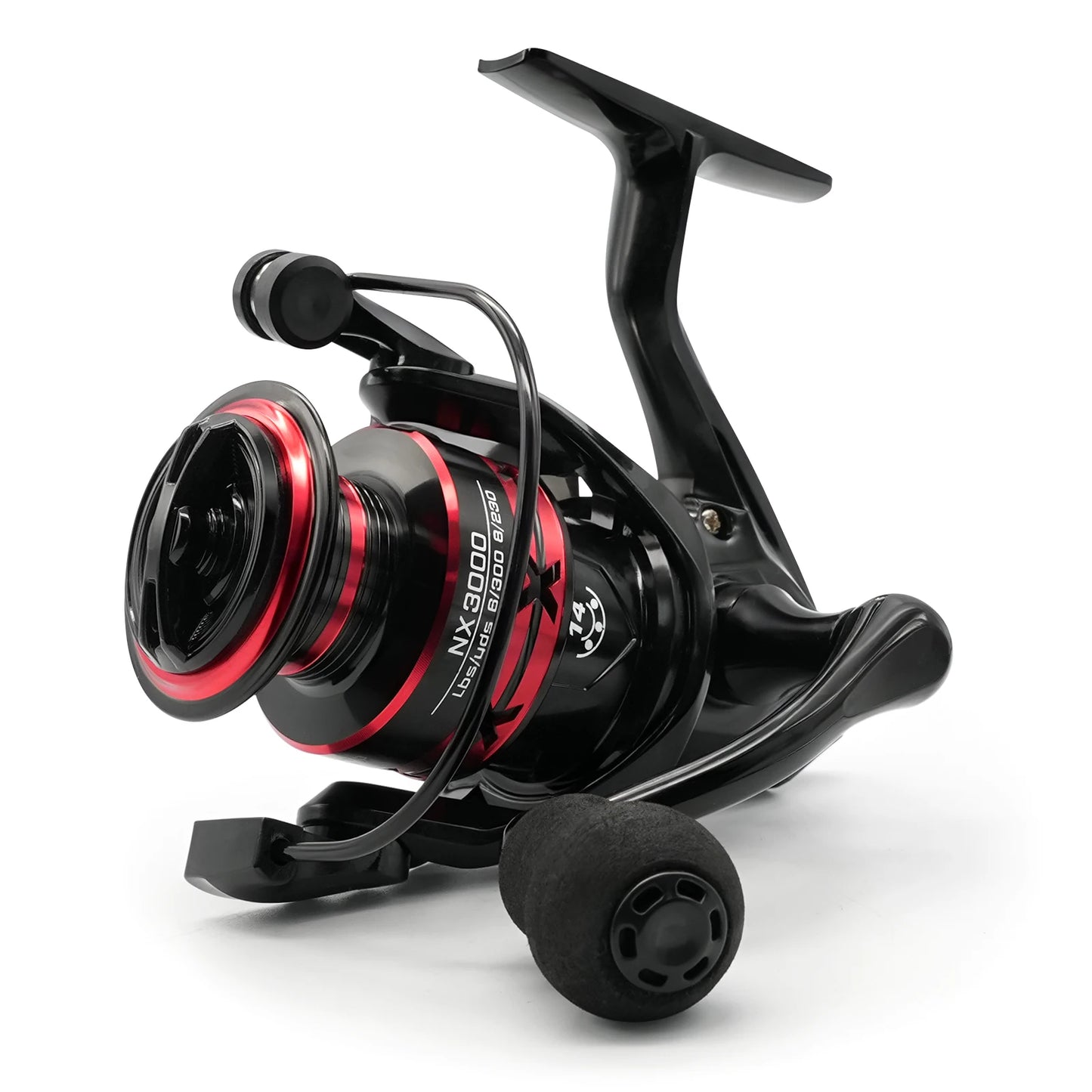 Rooblinos NX Spinning Fishing Reels For Saltwater Freshwater Metal Spool Left/Right Interchangeable Trout Carp Fishing Tackle