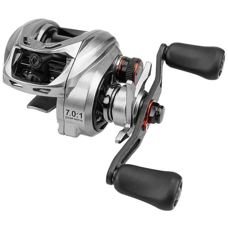 Ultralight Baitcasting Reel BFS Fishing Reel 7.0：1 Gear Ratio Saltwater 8+1BB 6KG Power Baitcaster
