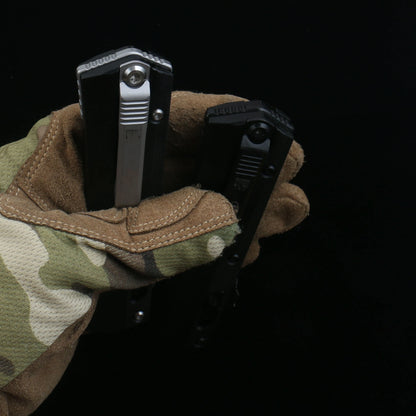 Knives Stone washing D2 Steel Blade Hardness G10+Aviation Aluminum Handle MT knife ﻿