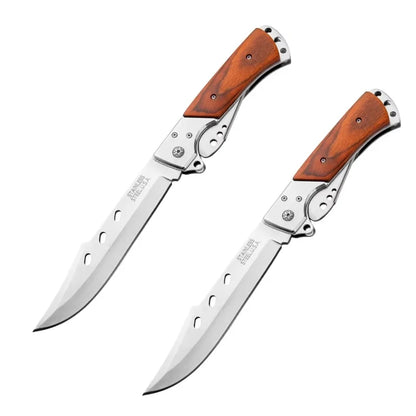 Steel Camping Folding Knife Outdoor Survival