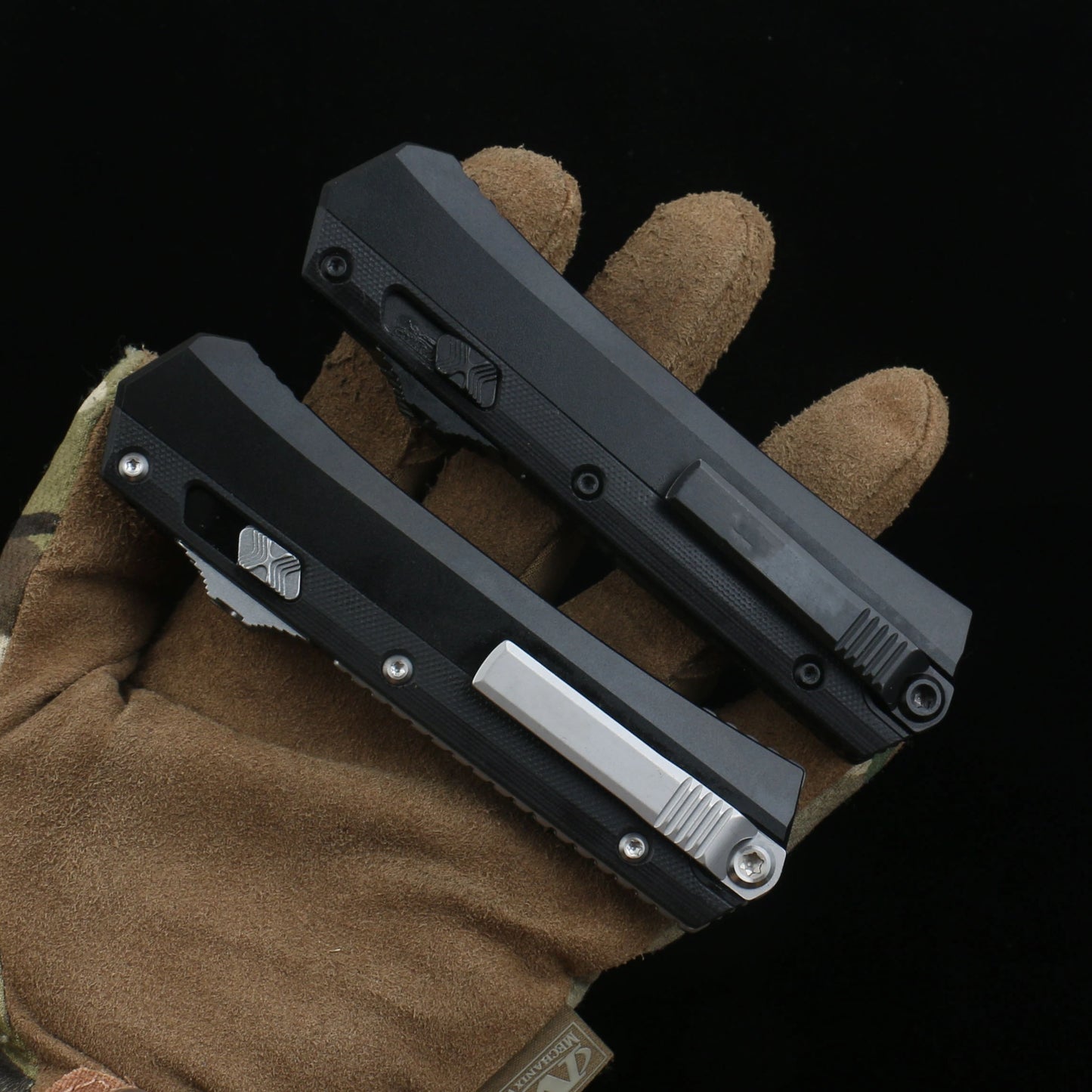 Knives Stone washing D2 Steel Blade Hardness G10+Aviation Aluminum Handle MT knife ﻿