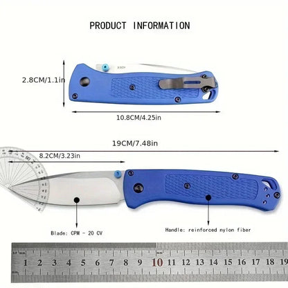 440C Blade Nylon Fiber Handle Portable Hiking Camping Self-defense Hunting knife Tool