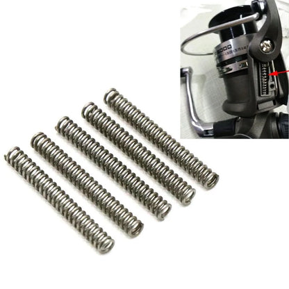 10pcs Fishing Tool Fishing Reel Spring Baitcast Reel Compression Kick Lever Spring Fishing Wheel