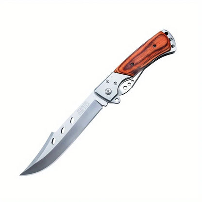 Steel Camping Folding Knife Outdoor Survival